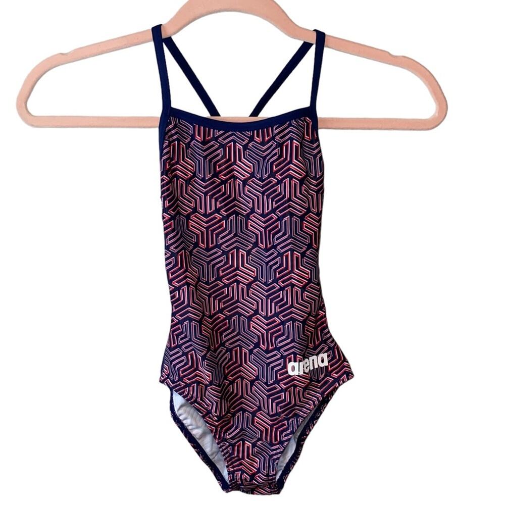 NWT Arena Kikko Light Drop Back Swimsuit XS Size 22 Competitive Swim Training